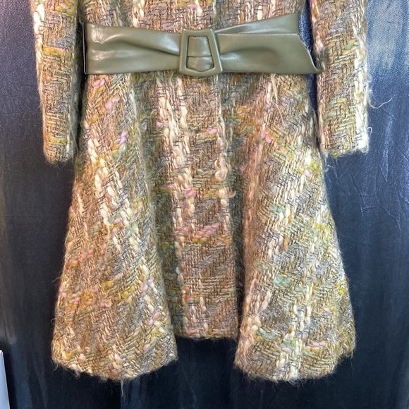 Vintage 50’s Paris Lilli Ann San Francisco wool tweed winter‎ coat. modern small - Picture 2 of 10